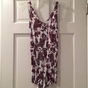 Super comfortable and cute floral romper!